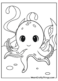 2) click on the coloring page image in the bottom half of the screen to make that frame active. Printable Octopus Coloring Pages Updated 2021