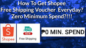 Shopee is a fun, free and trusted way to buy and sell instantly online. How To Get Free Shipping On Shopee Everyday Shopee Free Shipping Voucher Daily Zero Minimum Spend Youtube