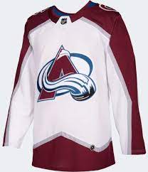 Fanatics branded nathan mackinnon colorado avalanche burgundy breakaway player jersey. Colorado Avalanche Adidas Nhl Men S Adizero Authentic Pro Road White Jersey