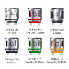 smok tfv12 baby prince replacement vape coils 5 pack