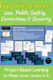 Exploring Careers Law Public Safety Corrections Security Distance Learning Public Safety Informational Passage Middle School