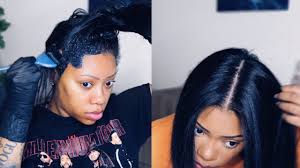 I have jet black hair & used to spray my hair green & pink all the time. Wash Day What I Use To Dye My Hair Jet Black Silk Press Youtube