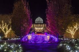 Holiday Lights At Lewis Ginter Botanical Gardens Richmond Virginia Lewis Ginter Botanical Garden Garden Of Lights Lights