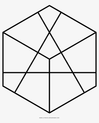 Practice shape recognition, fine motor skills, and more with this. Hexagon Pattern Coloring Page Phthalaldehyde Transparent Png 1000x1000 Free Download On Nicepng