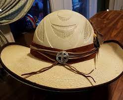 Another Great Idea A Hellhat Combining A Cowboy Hat With A Helmet And It Looks Good The Best Part You Ca Cowboy Hats Horse Riding Clothes Western Helmet