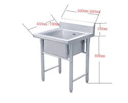 Our commercial kitchen sink guidelines tend to be one of the more challenging aspects required in a a qualified restaurant consultant will become very valuable in this aspect of your commercial or. Commercial Restaurant Free Standing One Bowl Stainless Steel Kitchen Sink Wholesale Kitchen Sinks Products On Tradees Com