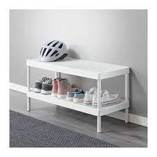 The clean, simple design made from sustainably sourced. Mackapar Shoe Rack White Ikea Ikea Shoe Rack Ikea Storage Solutions Ikea Storage