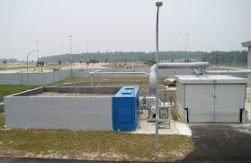 The plant handles 70 percent of wastewater from the entire washington, d.c. Sewage Treatment Plant