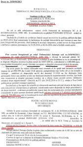 Daune Morale Dementiale Judecatoarea Monica Nica De La Tmb A Dat 250 000 Lei Daune Morale Unei Firme Sustinand Ca Si Persoanele Juridice Pot Suferi Prejudicii Morale Dupa 8 Luni A Revenit