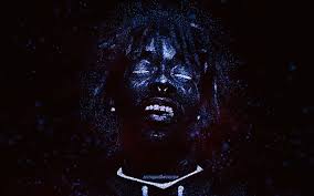 Before his death, xxxtentacion entered a relationship with jenesis sanchez.three days after his death, onfroy's mother announced on instagram that sanchez was pregnant with his child. Download Wallpapers Xxxtentacion American Rapper Blue Glitter Art Black Background Xxxtentacion Art Jahseh Dwayne Ricardo Onfroy Grunge Art For Desktop Free Pictures For Desktop Free