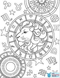 Leo Zodiac Sign Coloring Page Free Printable Coloring Pages Within Leo Zodiac Sign Coloring Pages Zodiac Signs Colors Printable Coloring Pages Coloring Pages