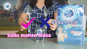 Tak campur susu lain or makanan lain pun. Belajarlah Cara Sukatan Untuk Menyediakan Susu Dutch Lady 5x Dha Youtube