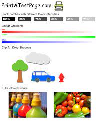 A printer test page is nothing but a test print that checks the efficiency of your printers and the magnitude of colors that are being pushed through the printer head. Print A Test Page Online A Simple Printer Test Page