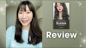 Actually i have tried to dye my hair at a salon several times, but i still prefer to dye my hair at home because it is way much cheaper lol. Etude Hot Style Bubble Hair Coloring Charcoal Grey Review Youtube