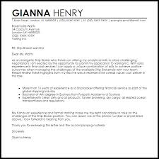 The position for which you're applying. Ship Broker Cover Letter Sample Cover Letter Templates Examples