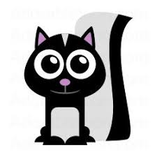 Skunk Clipart From The Website Adorabletoon Com Hayvanlar Istanbul