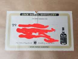 Buy Jack Daniel's Souvenir Woodcut Print 1974 Dan Quest Numbered and  Signed. in Original Envelope invs02rhs Top Online in India