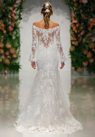 Off Shoulder Bishop Sleeve Wedding Dress Mori Lee 2048 Petal Off The Shoulder Bishop Sleeve Wedding Dress Wedding Dresses Bridal Wedding Dresses Wedding Dress Styles