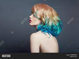 Видео sexy blue hair girl канала harry potter. Portrait Woman Bright Image Photo Free Trial Bigstock