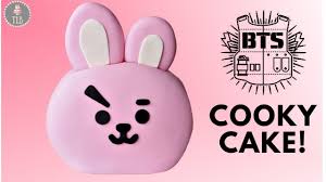 Kawaii cooky is bts member jungkook's. Bt21 Cooky Cake Bts Cake Collab Youtube