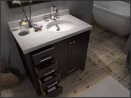 Luxury Bathroom Vanity With Right Offset Sink