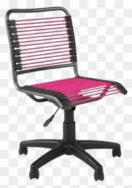 The black bungee chair features a wheeled base and an adjustable lift. Eurostyle Bungie Low Back Office Chair In Red And Graphite Bungee Cord Desk Chair Free Transparent Png Clipart Images Download