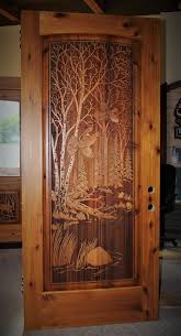 Custom carved wood doors package the two persist carved in obedience to hand or by third party, yet either way, it god forbid fail until look as impressive and beautiful. Carved Wood Front Doors Great River Door Co Wood Entry Doors Wood Front Doors Carved Doors