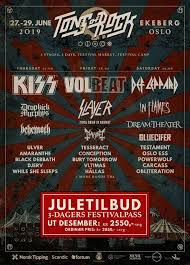 Her får du en «feeling» fra wacken 2013 på hva du kan glede deg til: Tons Of Rock Festival 2019 Rock Festivals Music Festival Poster Rock Music Festival