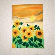 Lukisan bunga matahari hitam putih cikimm com. Lukisan Bunga Matahari Shopee Indonesia