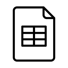 Google sheets is an online spreadsheet app that lets you create and format spreadsheets and work with other people. Data File Google Service Sheet Spreadsheets Suit Icon Free Download