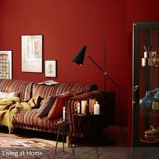 Couch Wandfarbe Rot Wandfarbe Wohnen