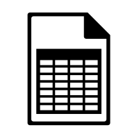 Spreadsheet free icons and premium icon packs. Spreadsheet Icon Png 90260 Free Icons Library