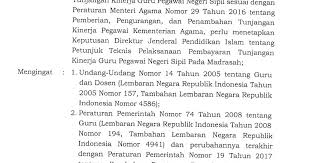 Sekilas tentang juknis pemberian tunjangan khusus guru ra madrasah tahun 2021 pemberian tunjangan khusus merupakan upaya perbaikan kesejahteraan dalam rangka pemenuhan kebutuhan bagi guru untuk mendorong peningkatan profesionalisme dan kinerja guru raudlatul athfal dan madrasah yang bertugas di daerah khusus yang pemberiannya bersifat tidak permanen atau tidak terus menerus. Juknis Pembayaran Tunjangan Kinerja Tukin Guru Pns Madrasah
