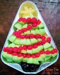 See more ideas about fruit, fruit platter, fruit carving. Office Party Fruit Tray For Christmas Christmas Food Holiday Party Foods Holiday Recipes
