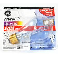 Ge 60w 120v A19 Reveal Halogen Light Bulb Walmart Com Walmart Com