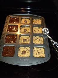 Used My Pampered Chef Brownie Pan For These Choc Chip Cookie On The Bottom Pampered Chef Brownie Pan Pampered Chef Recipes Pampered Chef Brownie Pan Recipes