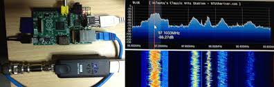 There is raspberry pi image for using realtek based usb tv tuner as software defined radio. Raspberry Pi As Remote Server For Rtl2832u Sdr Ham Radio Science