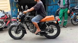 Honda tiger,modif cb trus di modif lg ke gl100,alasan owner modif ke gl100 biar bs bnyak muatan.(istri dan anak). Honda Cb Keren Abisss Tegal Youtube