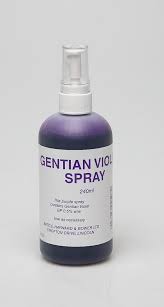 Battles Gentian Violet Spray Treatment For Minor Cuts And Scratches