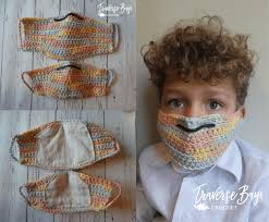 This diy face mask pattern is designed to be worn over your traditional medical grade face mask. Diy Crochet Face Mask Traversebaycrochet Com