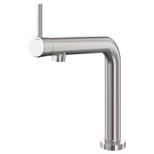 kitchen faucet, stainless steel color