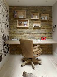 It will be a truly focal point of your interior. Floating Desk Eclectic Den Library Office Leivars