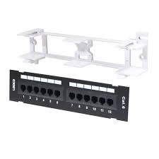 1x 12 port network patch panel networking wall mount rack mount bracket 2021 new. Cat6 12 Port Netzwerk Mini Patch Panel 110 Mit Oberflache Wandhalterung Ebay