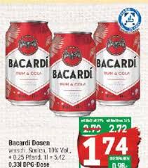 How to serve a bacardi & cola the world's greatest pairingslike many of the world's greatest pairings, a rum & cola is best if made with the original. Bacardi Dosen Angebot Bei Marktkauf