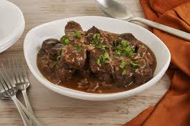 Bouts De Cotes A La Sauce Barbecue Et A La Moutarde De Dijon Braises Au Four Qu Est Ce Qui Mijote De Kraft Recipe In 2020 Rib Recipes Short Ribs Boneless