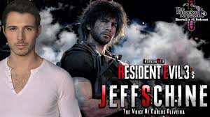 Resident evil 6 features 4 playable characters across various intertwined storylines. Jeff Schine Interview Actor Voice Over Artist Carlos Oliveira In Resident Evil 3 Remake Listen Notes