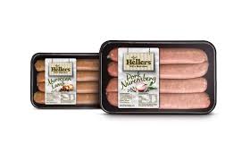 Hellers Sausage Tray Packaging Sausage Processed Meat Grocery