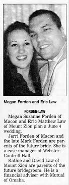 LAW Eric Matthew & Megan Suzanne FORDEN