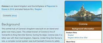 Name of kingdom in tangled. David Munday On Twitter So You Know How Tangled Is All About Rapunzel Being Kept In An Endless Quarantine By Mother Gothel Well Guess What The Name Of The Kingdom Is In