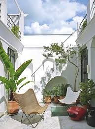 Tangier Oasis Of Bruno Frisoni And His Partner Herve Van Der Straeten The Patio Photography Philippe Garcia Via Outdoor Spaces Outdoor Rooms Outdoor Living